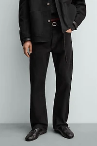 AARON LEVINE X ZARA STRAIGHT FIT BOOTCUT JEANS