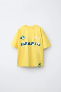 BRAZIL FIFA WORLD CUP ™ 2026 PRINTED T-SHIRT