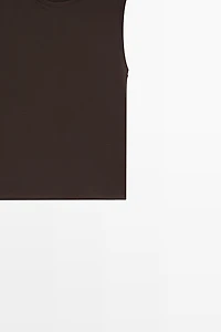 100% cotton sleeveless top