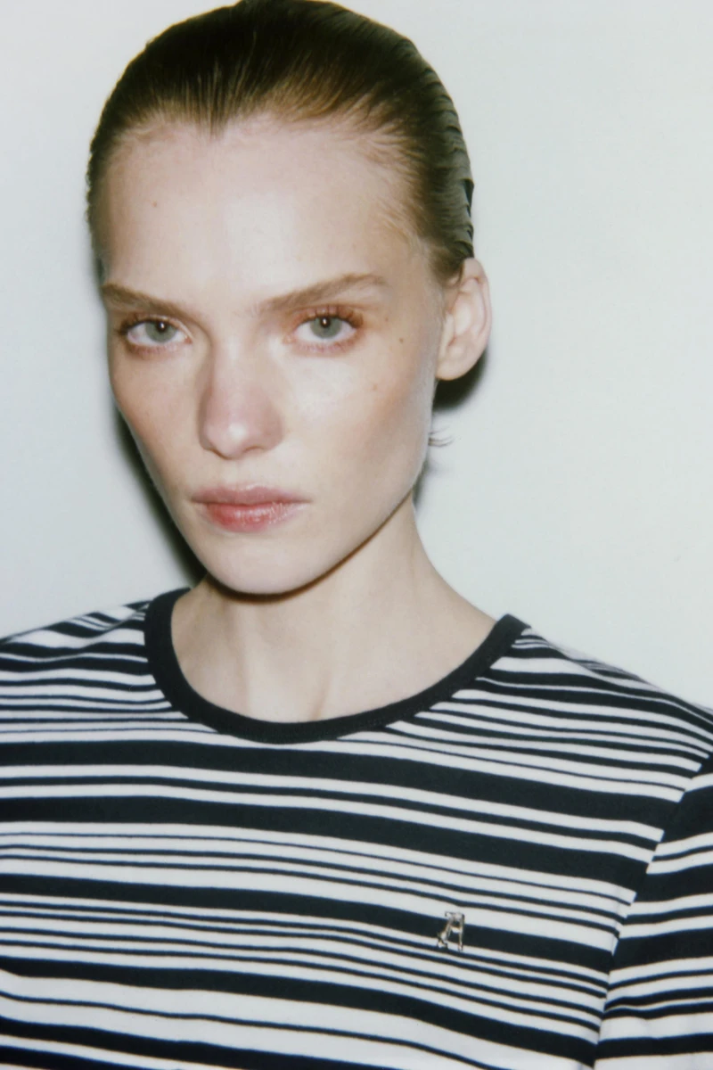 ZA STRIPED T-SHIRT