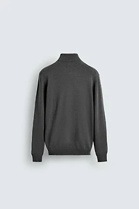 BASIC HIGH NECK SWEATER