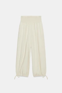 ELASTIC WAIST PANTS