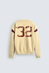 NFL WASHINGTON COMMANDERS OPENING NECK SWEATSHIRT