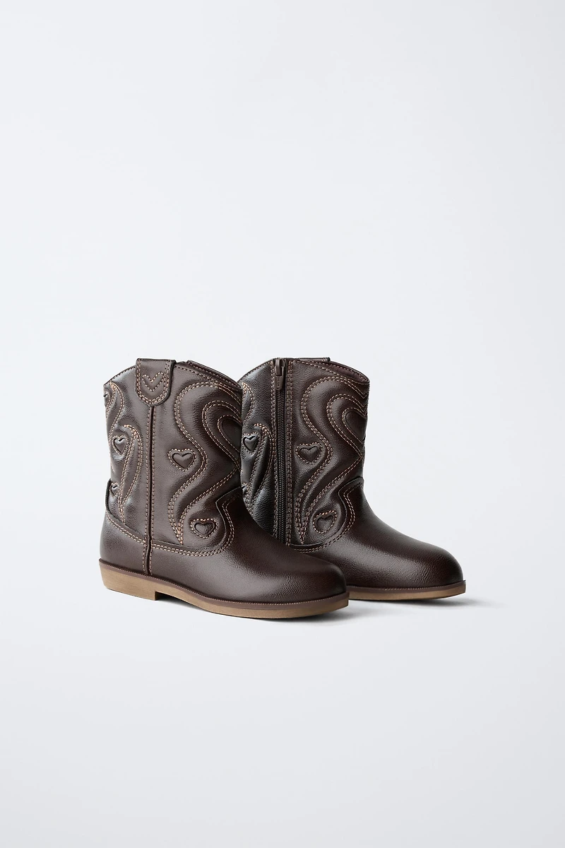 EMBROIDERED COWBOY BOOTS