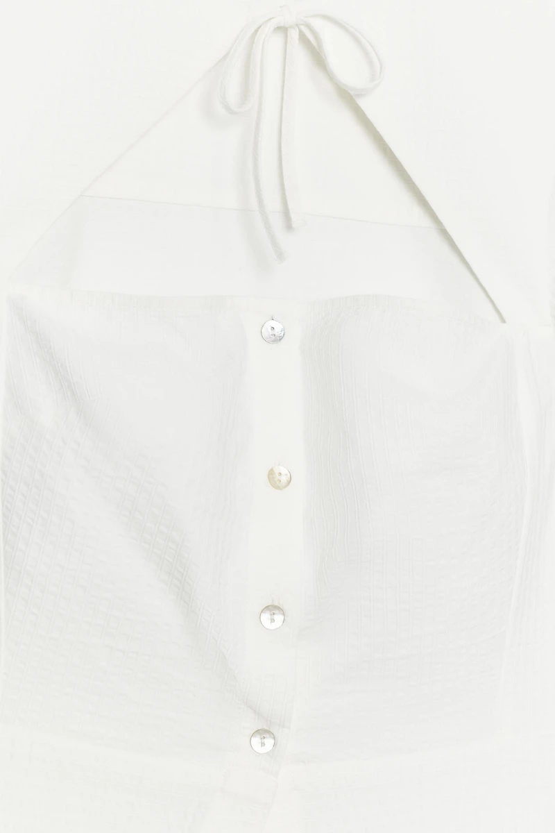 BOW CUT-OUT TOP