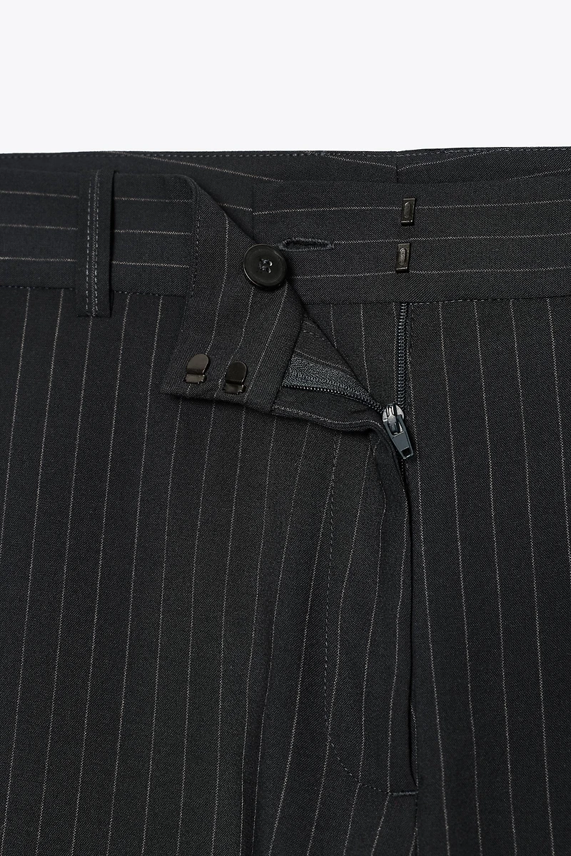 VENTED PINSTRIPE PANTS ZW COLLECTION