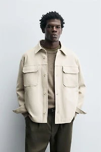 COMFORT TEXTURED OVERSHIRT