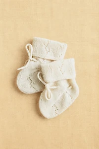 CHAUSSON BÉBÉ CACHEMIRE