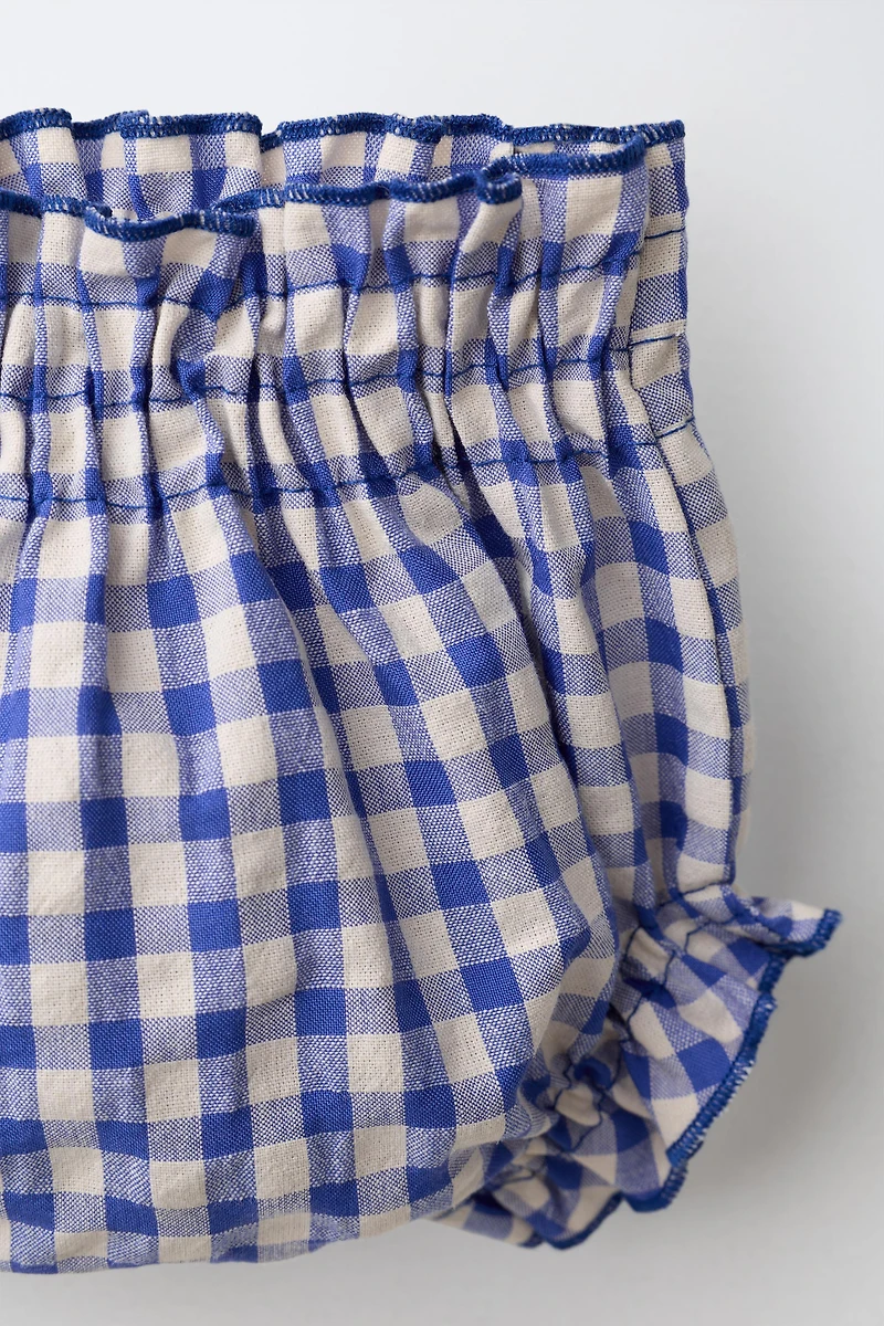 GINGHAM UNDERWEAR