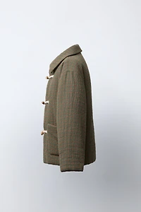 PLAID FIREMAN CLASP JACKET