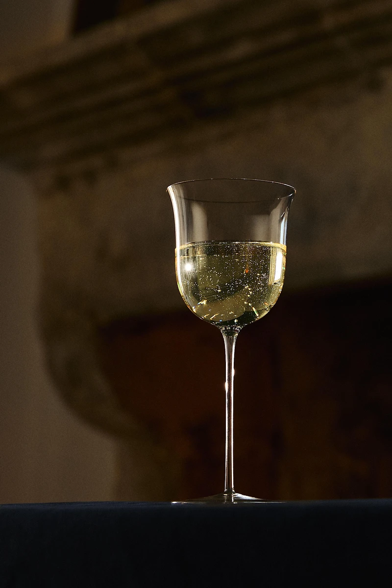 VERRE À PIED CRISTALLIN CALICE