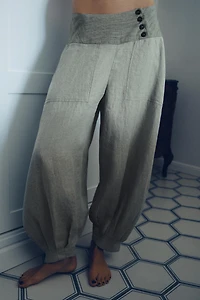 100% LINEN PANTS