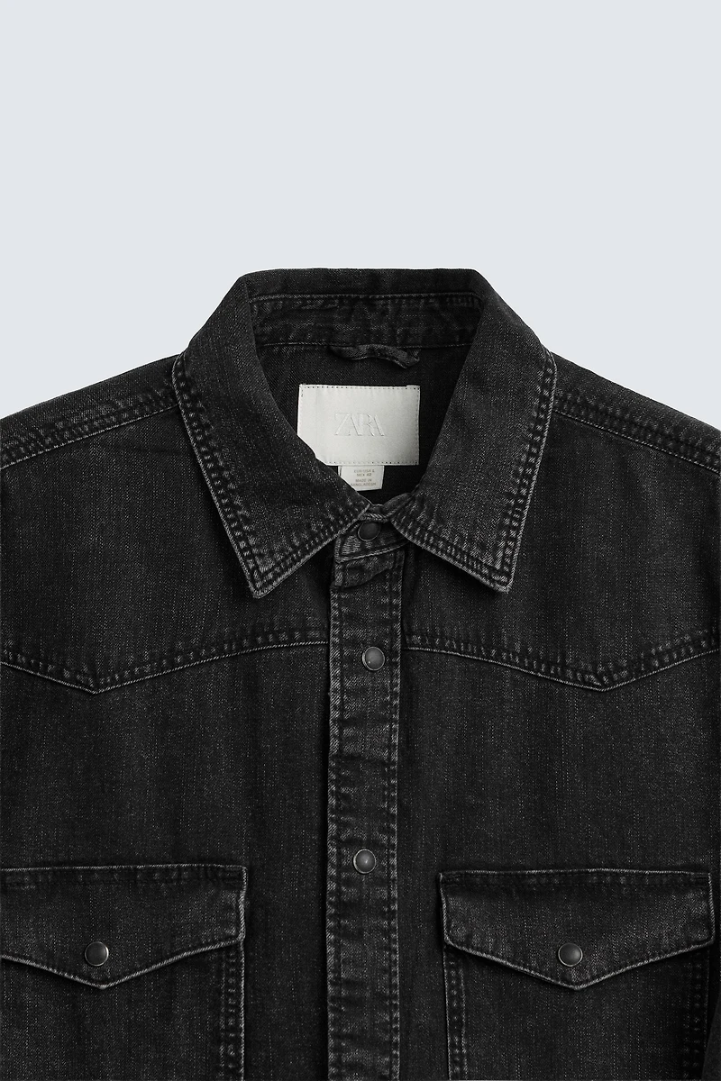 DENIM WESTERN SHIRT