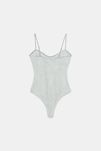 COMBINATION LACE BODYSUIT