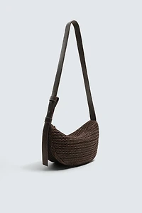 WOVEN SHOULDER BAG