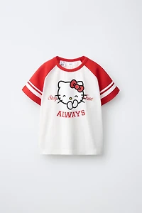 T-SHIRT À MANCHES RAGLAN HELLO KITTY © SANRIO