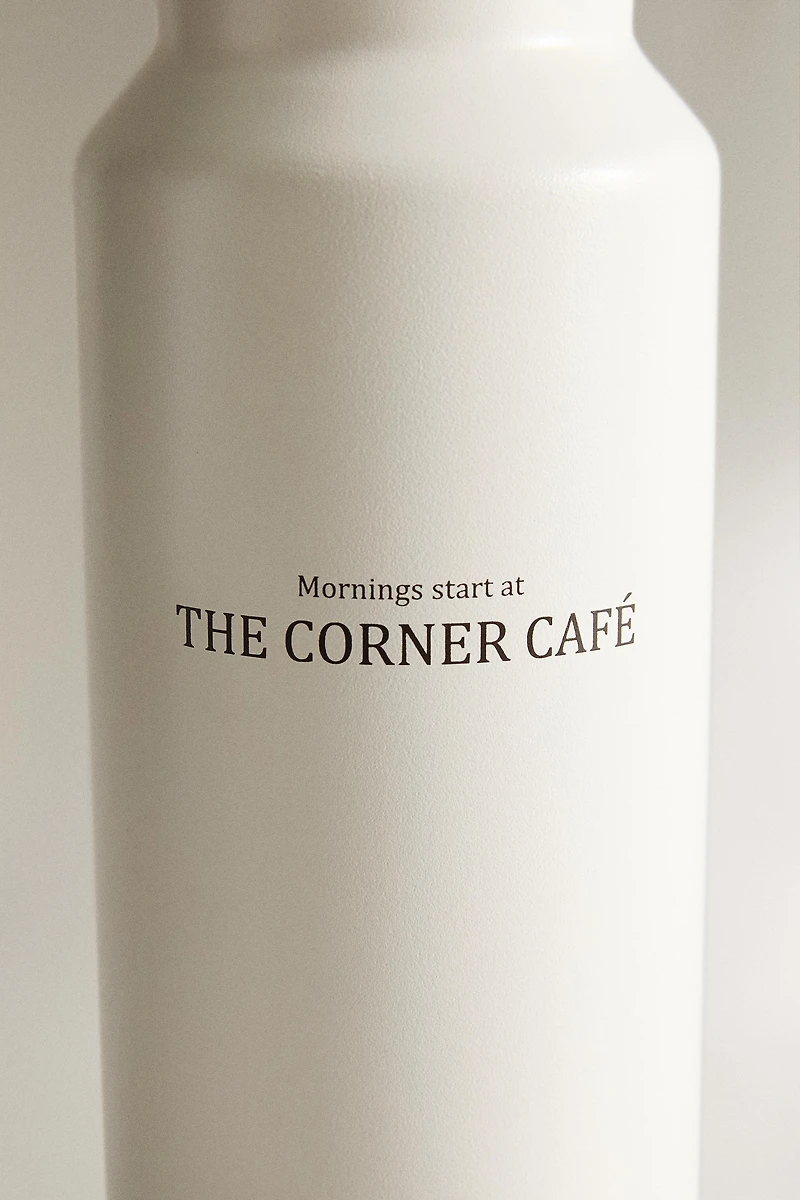 "THE CORNER CAFÉ" STAINLESS bottle