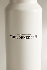 "THE CORNER CAFÉ" STAINLESS bottle