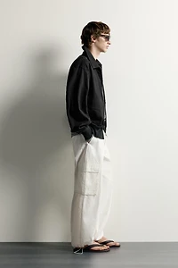 RELAXED-FIT JACKET WITH TABS