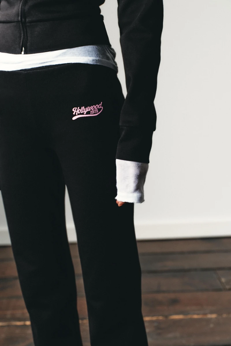 FLARE FLEECE PANTS