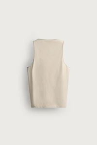 DÉBARDEUR REGULAR FIT MEDIUM WEIGHT