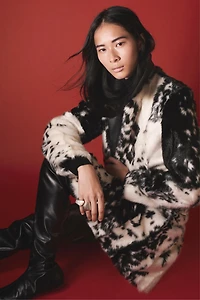 ANIMAL PRINT COAT - THE ITEM ZARA WOMAN