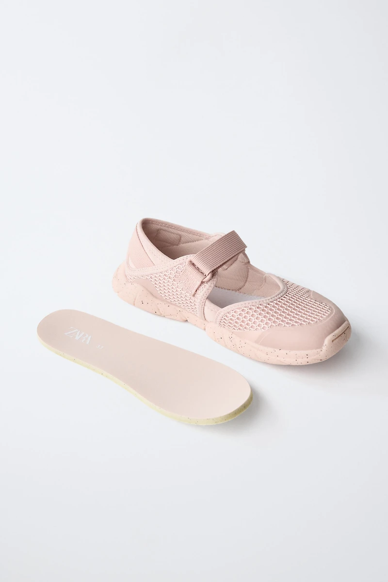 BAREFOOT ATHLETIC BALLET FLATS