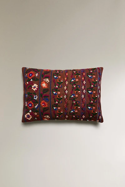 HOUSSE DE COUSSIN BRODERIES X COLLAGERIE