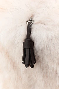 OVERSIZED FAUX FUR BAG