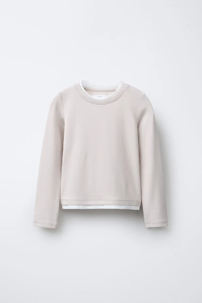 DOUBLE T-SHIRT WITH MODAL