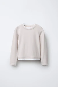 DOUBLE T-SHIRT WITH MODAL