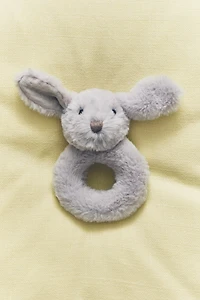CHILDREN’S BUNNY PLUSH TOY RATTLE