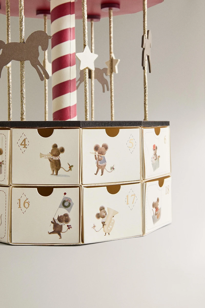 CHRISTMAS CAROUSEL ADVENT CALENDAR