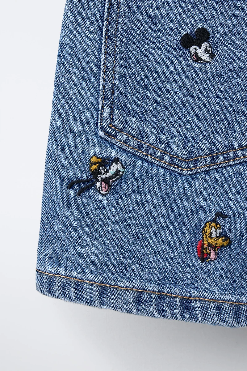 MICKEY MOUSE AND FRIENDS © DISNEY DENIM BERMUDA SHORTS