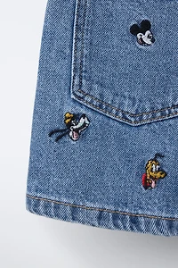 MICKEY MOUSE AND FRIENDS © DISNEY DENIM BERMUDA SHORTS