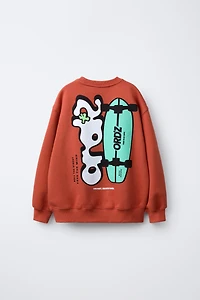 SWEAT IMPRIMÉ EN RELIEF