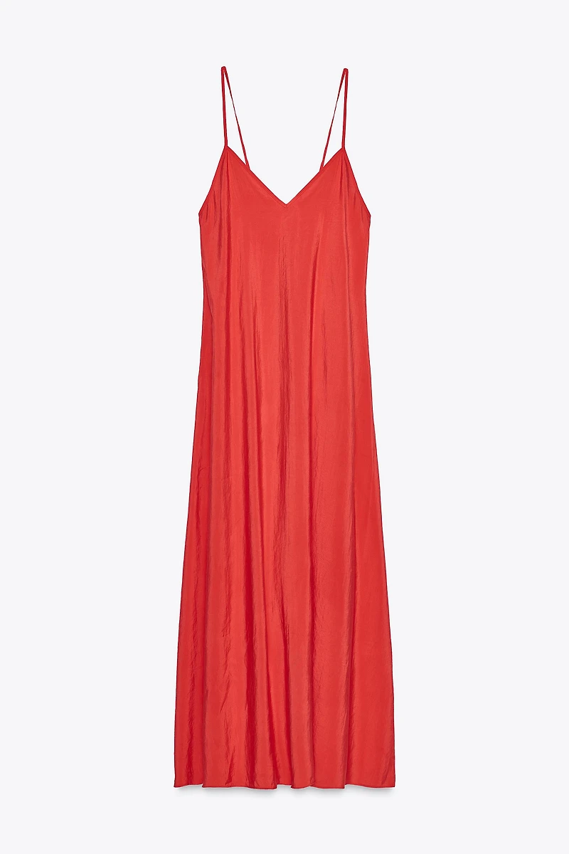 FLOWY MIDI DRESS