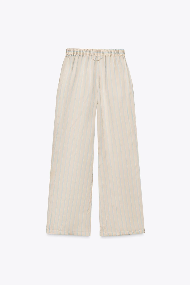 STRIPED PAJAMA PANTS ZW COLLECTION