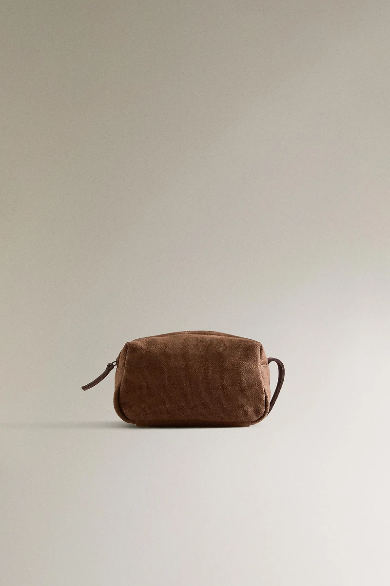 CANVAS MAKEUP BAG