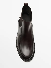 Moc toe Chelsea boots