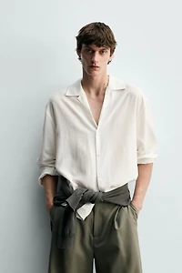 CHEMISE FLUIDE COUPE DÉCONTRACTÉE