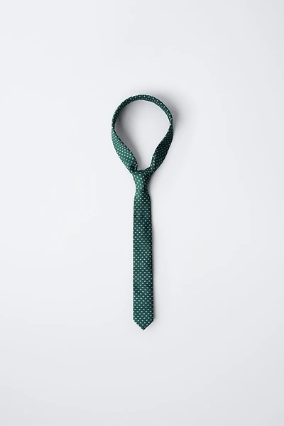 FISH PRINT TIE