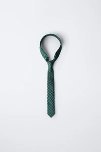 FISH PRINT TIE