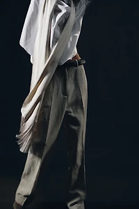 FRINGED SCARF SHIRT ZW COLLECTION