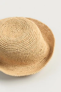CHAPEAU BOB EN RAPHIA