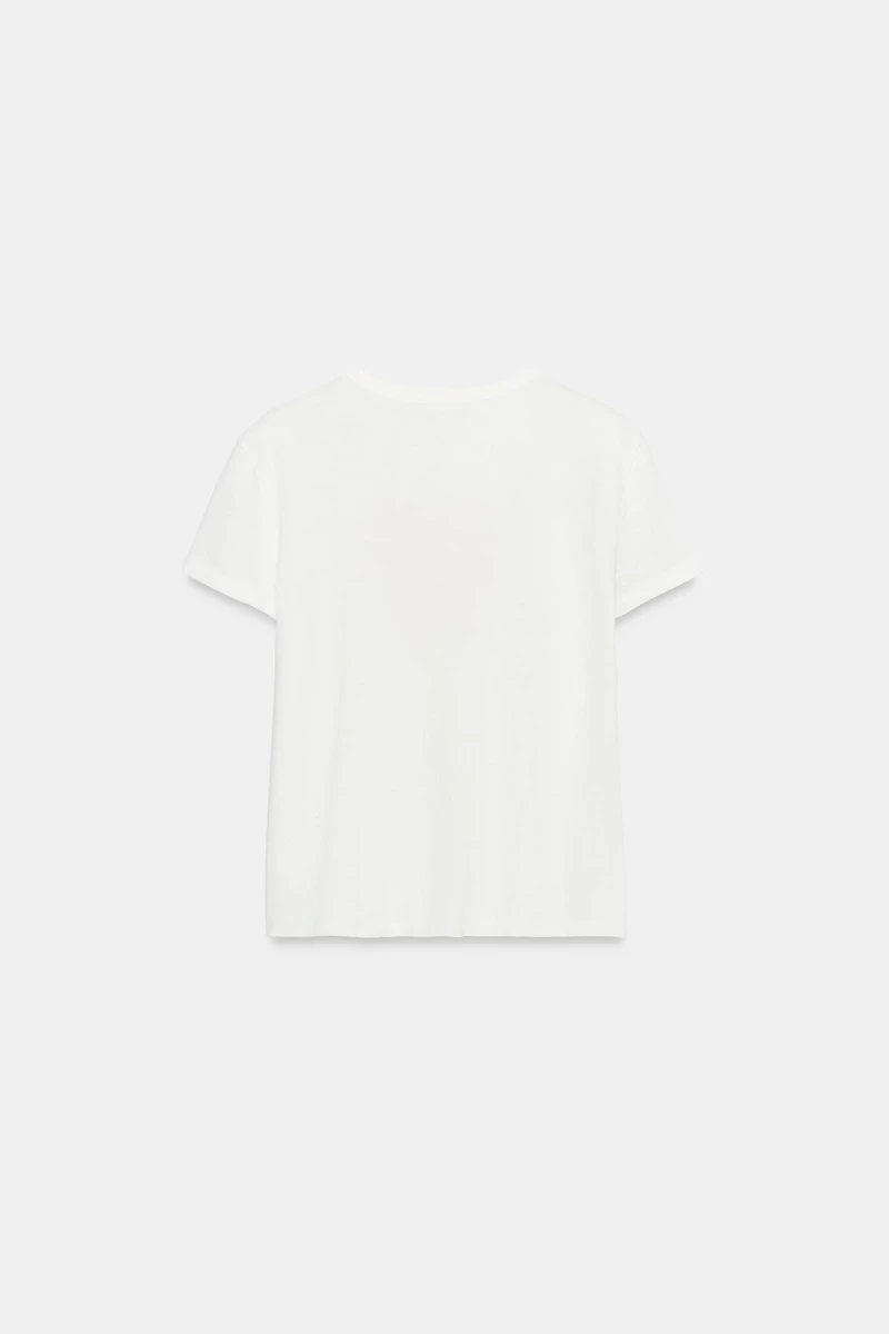 SHORT SLEEVE HEART T-SHIRT