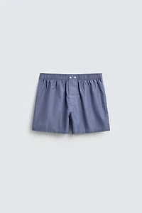 BOXER EN POPELINE COMBINÉ PACK 2