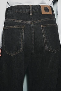 ZW COLLECTION MID-RISE ANKLE BALLOON JEANS