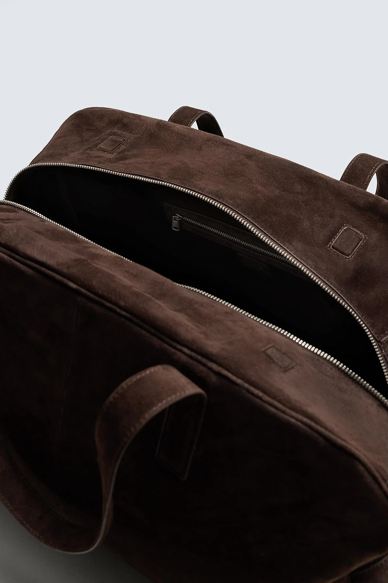 XL LEATHER TRAVEL BAG