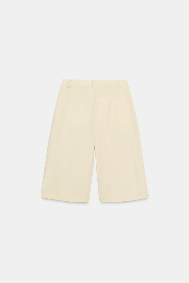 ZW COLLECTION PLEATED BERMUDA SHORTS